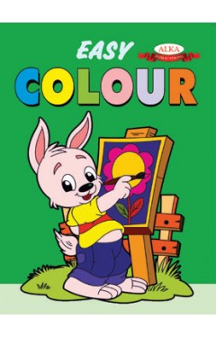 Alka Easy Colour Book - (Dark Green) -  (PB)
